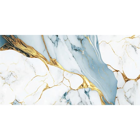 Gresie interior portelanata Aquamarine, finisaj lucios, multicolor, R9, grosime 10 mm, 120 x 60 cm