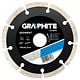 Disc diamantat segmentat, Graphite, 115 x 22.2 x 2.1 mm