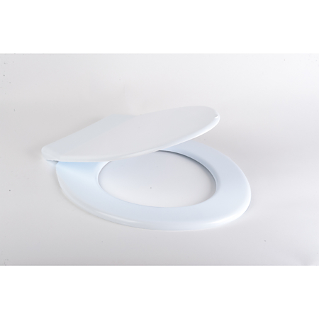 Capac pentru WC Romtatay Mono, plastic, oval, alb