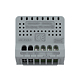 Modul intrerupator simplu tactil cap scara Livolo VL-FC1S-2G, gri, 45 x 45 x 37 mm