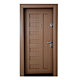 Usa metalica pentru exterior Arta Door 410, MDF laminat, deschidere stanga, culoare siena, 880 x 2010 mm
