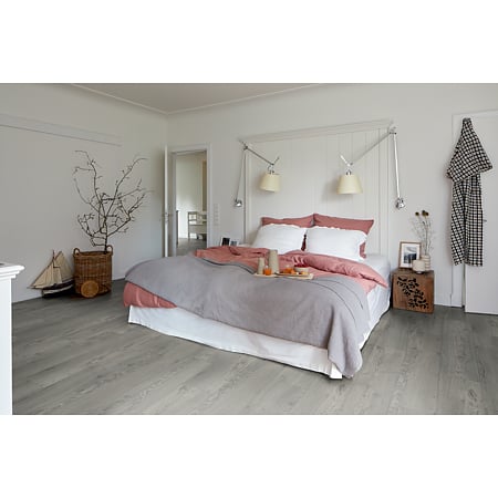 Parchet laminat 10 mm Egger NatureSense Aqua Stejar Avery gri EL1028, nuanta inchisa, clasa de trafic 32, Aqua CLIC it! , 1292 x 193 mm
