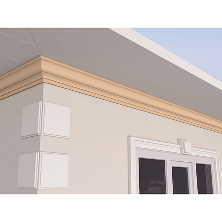 Cornisa decorativa fatada FP407, polistiren EPS100+mortar, 160 x 100 x 2000 mm Cornisa decorativa fatada FP407, polistiren EPS100+mortar, 160 x 100 x 2000 mm