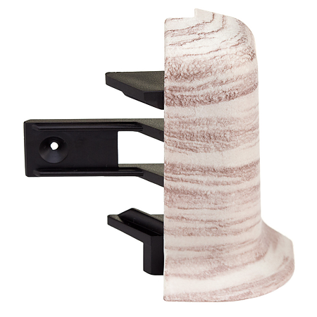 Set colt exterior plinta Set, frasin nordic 4305, PVC, 52 x 22.5 mm, 2 bucati/set