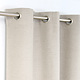 Draperie Starlight Blackout 025, 100% polyester, bej, 130 X 260 cm