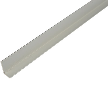 Cornier laturi inegale, aluminiu, 25 x 15 x 1,5 mm, L 1 m