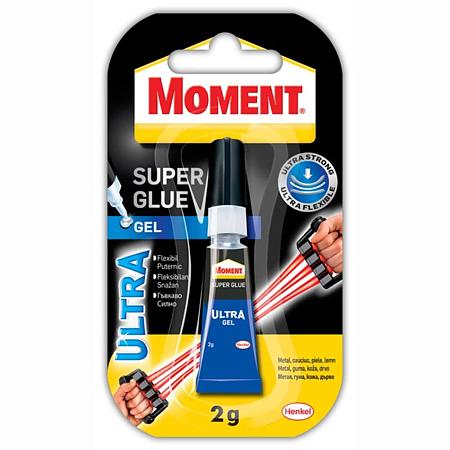 Adeziv Moment Super Glue Ultra Gel, 2 gr