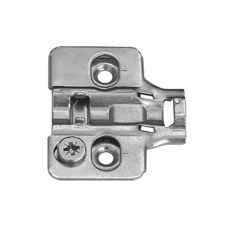 Balama aplicata 3D, fara arc, otel cromat, argintiu, diametru usa 14-24 mm