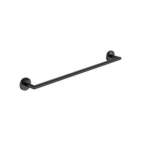 Suport prosop Roca, metal, negru mat, 60 cm