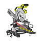 Fierastrau debitor culisant Ryobi EMS254L, 2000 W, panza de 254 mm