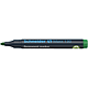 Marker permanent Schneider, varf rotund, 3 mm, cu vopsea verde