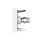Modul priza TV 1M Livolo VL-FCTV-1WP, policarbonat, alb