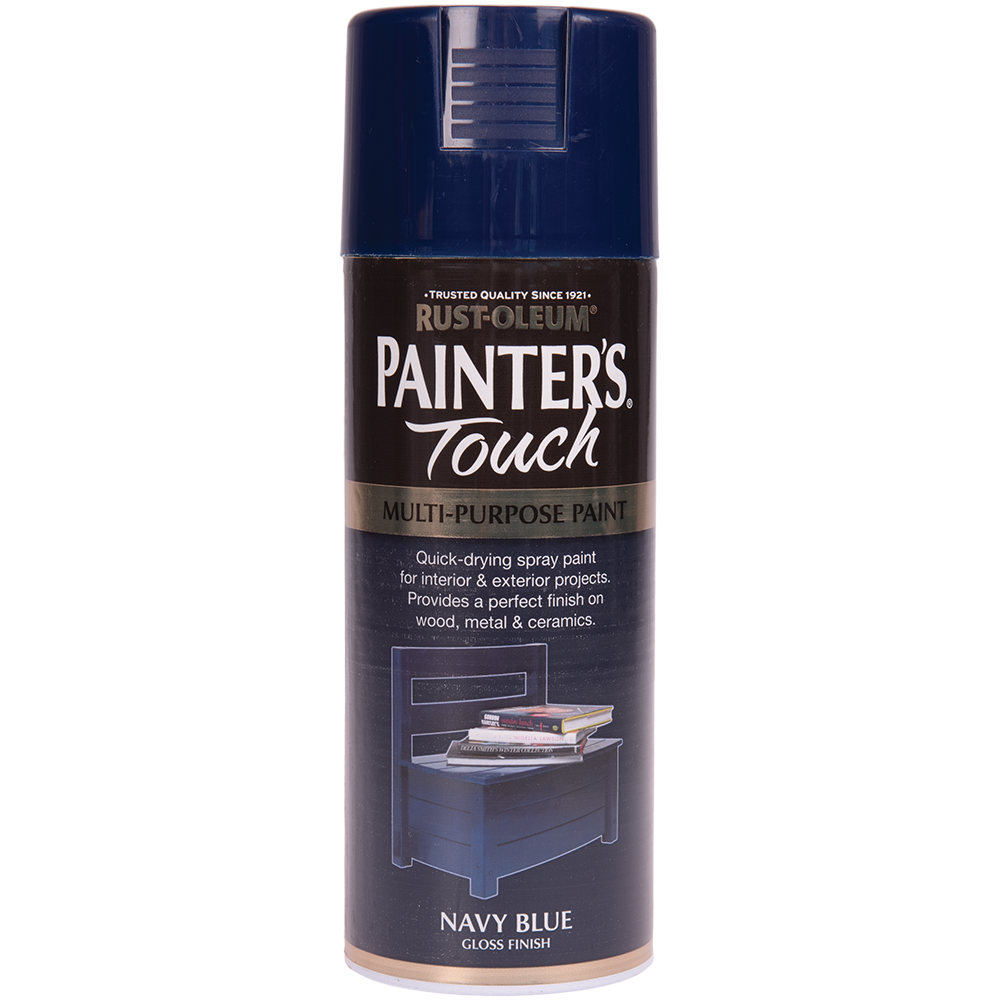 Vopsea spray decorativa Rust-Oleum Painter`s Touchs, albastru marin, lucios, interior/exterior, 400 