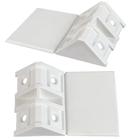 Coltar pentru mobilier, plastic, alb Coltar pentru mobilier, plastic, alb