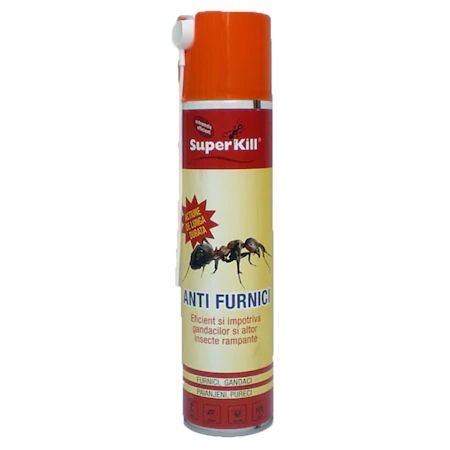 Spray insecticid antifurnici Super Kill, 400 ml