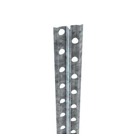 Sina de ghidaj pentru tencuiala, tabla zincata, 6 x 3000 mm