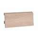 Plinta pardoseala Duflex Classical Oak 908, polimer flexibil, rezistenta la apa, decor lemn, 2000 x 80 x 18 mm