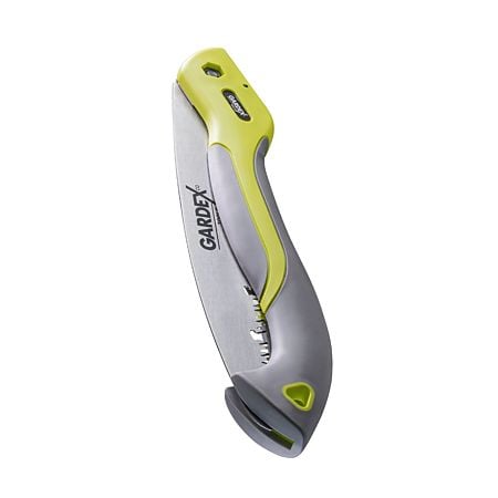 Fierastraul pliabil camp Gardex Tools, maner TPR bimaterial, 250 mm