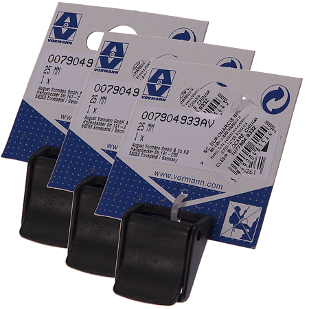 Clema blocare chinga, metal,, negru, 25 mm Clema blocare chinga, metal,, negru, 25 mm