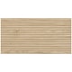 Gresie portelanata exterior/interior KAI Tilia beige, rectificata, structurata, mat, decor lemn, bej, 60 x 120 cm