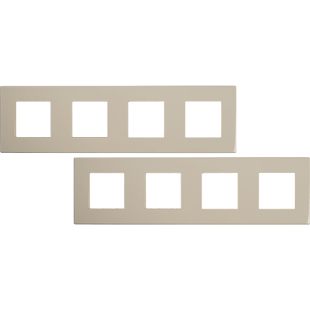 Rama 4 module Dahlia, Gewiss GW35904AY, ivoar