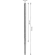Burghiu pentru gaurire cu percutie Bosch SDS Plus 5X, 14 x 250 x 310 mm