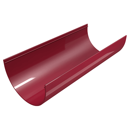 Jgheab 125 mm, PVC, Regenau, culoare: rosu, L= 3 m Jgheab 125 mm, PVC, Regenau, culoare: rosu, L= 3 m