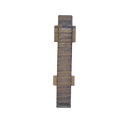 Set element de imbinare plinta parchet Korner Evo 70, stejar Leonard, PVC, 70 x 20.7 mm, 2 bucati/set