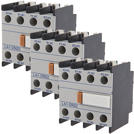 Contacte auxiliare pentru contactoare Comtec LA1-DN22, 690V ca, 6A