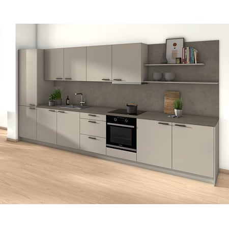  Placa antistropi Egger F234 ST76 / F251ST 9, Ardezie Scivaro gri deschis / Piatra Gavi taupe, 2 fete, 4100 x 640 x 8 mm