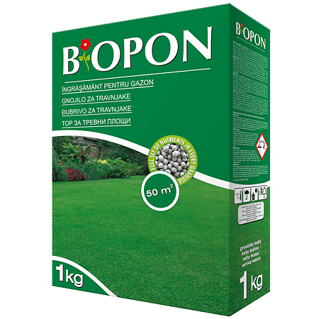 Ingrasamant pentru gazon Biopon, raport NPK, 1 kg