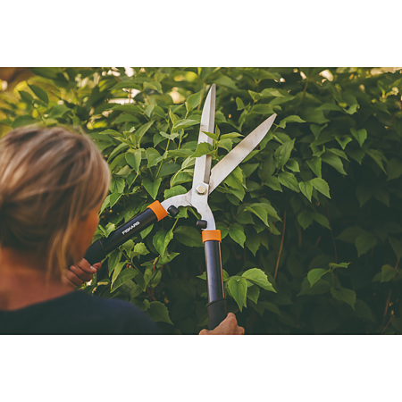 Foarfeca gard viu Fiskars Solid HS21, 590 mm, negru 