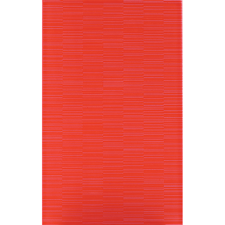 Faianta baie Kai Linea Red, rosu, lucios, uni, 40 x 25 cm