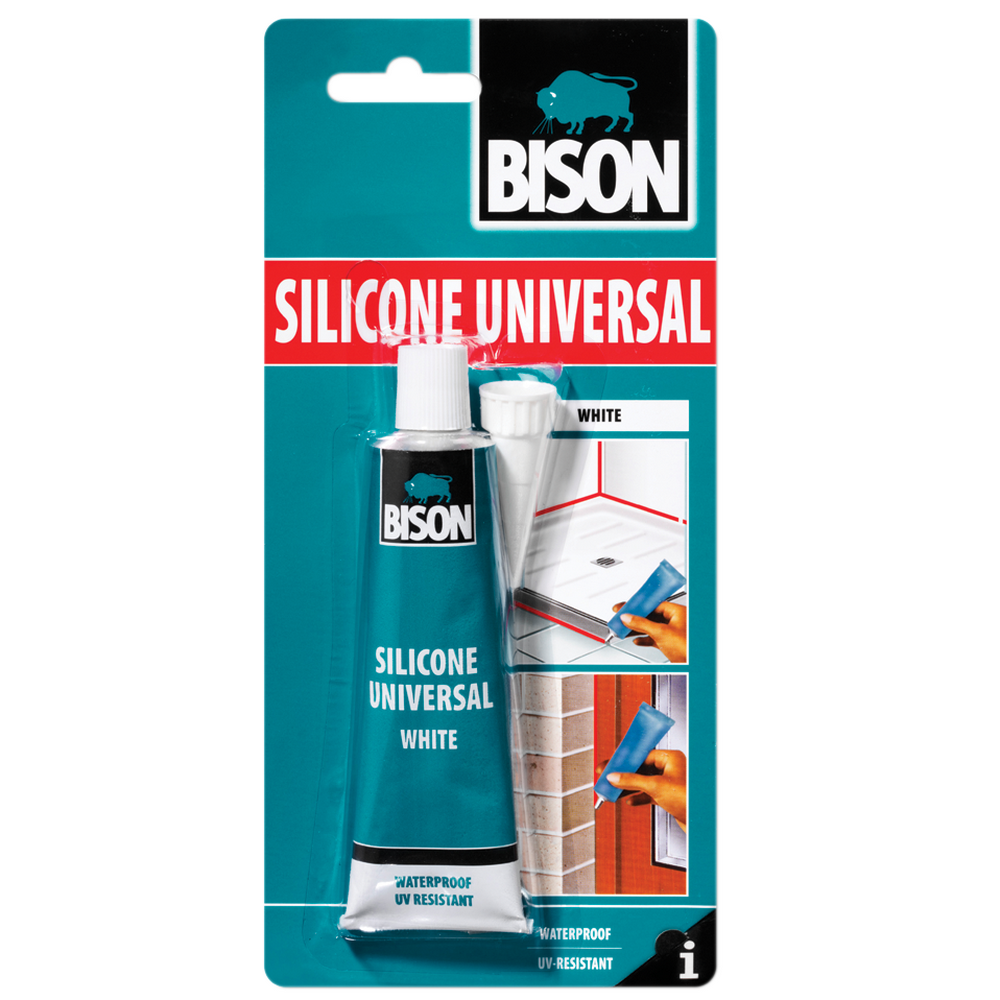 Bison Silicon Alb 60 ml