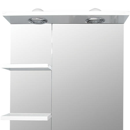 Oglinda baie Sanitop Britney, cu iluminare si 3 polite, 54 x 16 x 67.7 cm Oglinda baie Sanitop Britney, cu iluminare si 3 polite, 54 x 16 x 67.7 cm