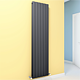 Calorifer otel Radiva Soki Tip 20C, vertical, gri mat, 1800 x 440 mm