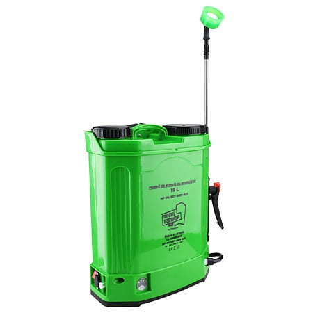 Pompa de stropit Micul Fermier Pandora, acumulator, verde, 16 l