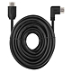 Cablu HDMI/Ethernet de mare viteza Emos, tata 90°- tata drept, 5 m