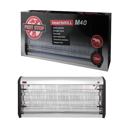 Aparat insectocutor Pest Stop, lampa UV, 2 x 20 W, 150 mp