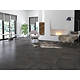 Gresie portelanata exterior/interior KAI Evoque Anthracite, rectificata, mat, decor ciment, antracit, 60 x 60 cm
