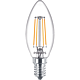 Bec LED lumanare Philips, E14, 4.3 - 40W, lumina alba calda 2700 K