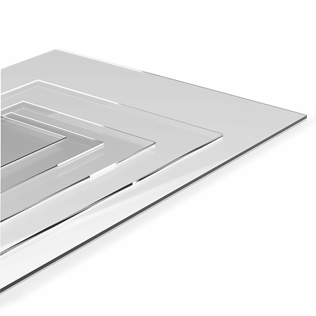 Placa PMMA Daroni, transparent, 1025 x 1015 x 3 mm