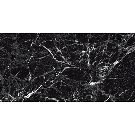 Gresie portelanata exterior/interior HG Black Emperador, rectificata, lucios, PEI III, negru, 60 x 120 cm