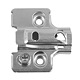 Balama TEKO semiaplicata, deschidere 110º, 3D, cu amortizare si prindera de placuta H=0 prin Clip-on, diametru 35 mm