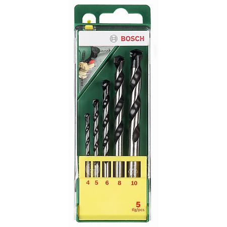 Set 5 burghie Bosch, pentru beton, 4 - 10 mm