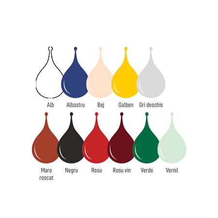 Email Kober Ecolux, pentru lemn/metal, interior/exterior, pe baza de apa, alb, 0.6 l