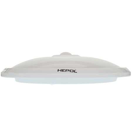 Aplica rotunda cu senzor Hepol, 1 x LED, max 12 W, IP40, alb