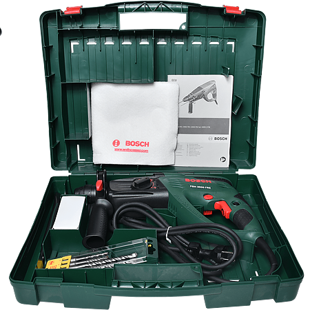 Ciocan rotopercutor Bosch PBH 3000 FRE, 750 W, 1450 RPM, 2.8 J, 26 mm,