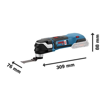 Peria multifunctionala Bosch GOP 18 V-28, 20000 rpm, 18 V + accesorii