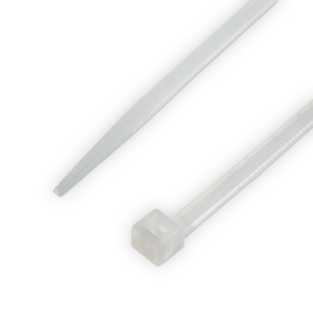 Coliere din plastic, poliamida 66, alb, 780 x 9 mm, 100 bucati 
